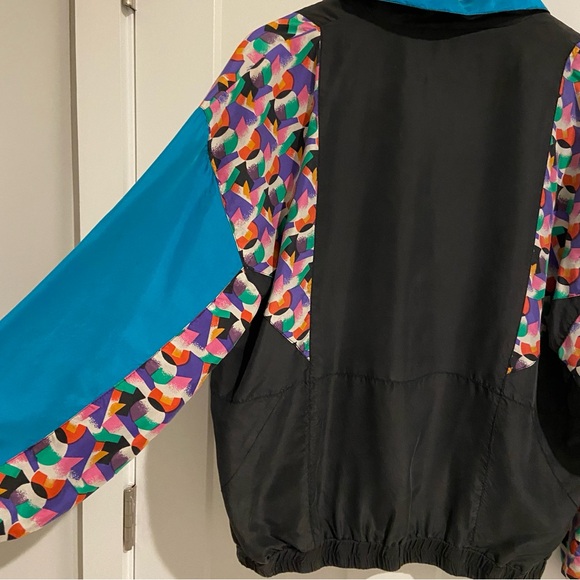 Vintage Robert Stock Limited Silk Jacket S Small - EUC - Picture 6 of 8